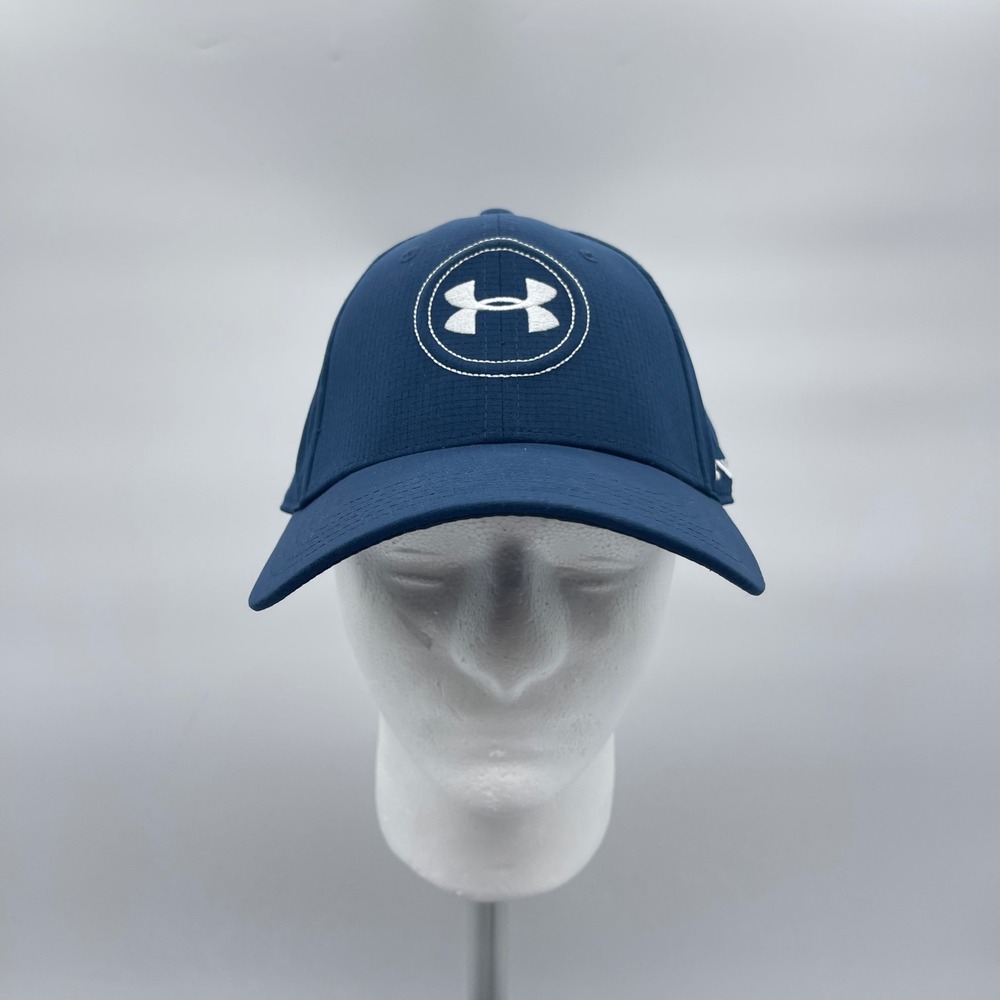 Under Armour Golf 1288984 Cap L/XL Jordan Spieth Tour Curved Fitted Navy Hat